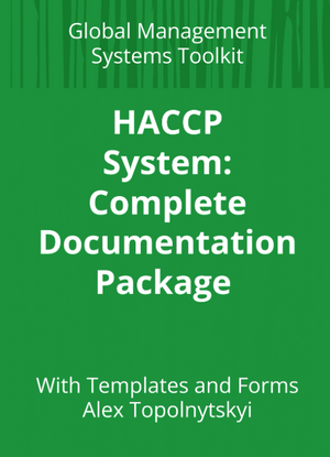 HACCP: Module 3.2. Package of Ready-to-Use HACCP Protocol Templates According to Principles 1–5