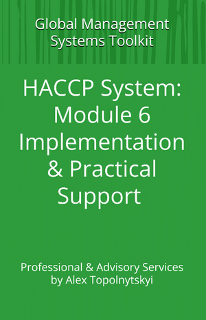 HACCP: Module 6. Implementation & Practical Support