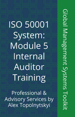 ISO 50001: Module 5. Internal Auditor Training
