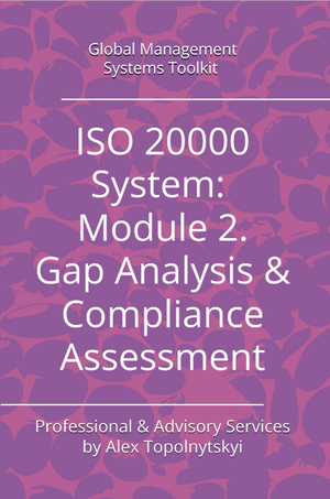 ISO/IEC 20000: Module 2. Gap Analysis & Compliance Assessment