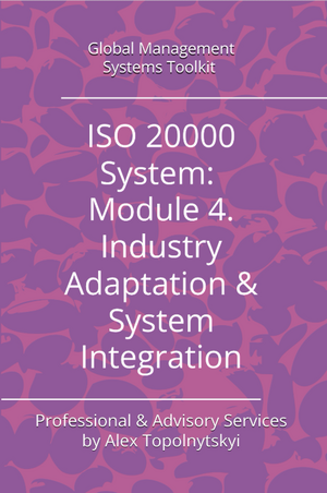 ISO/IEC 20000: Module 4. Documentation Adaptation and Industry Integration