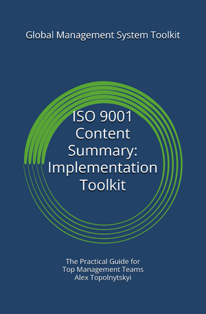 ISO 9001 Content Summary: Implementation Toolkit. Module 1. Knowledge & Methodology Foundation