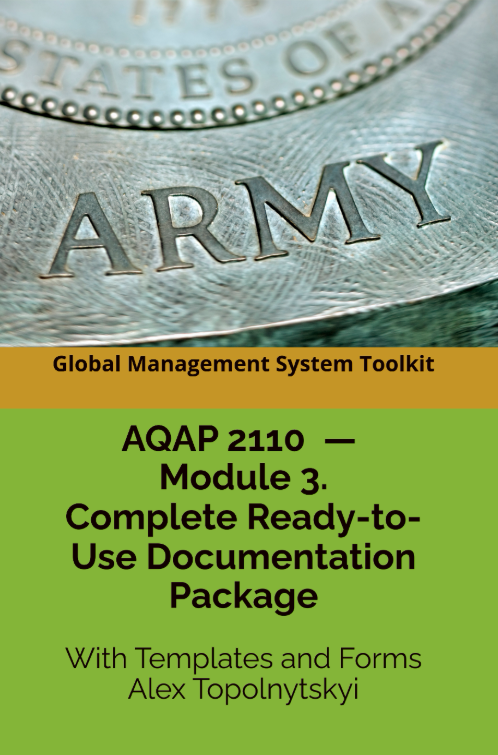 AQAP 2110: Module 3. Complete Ready-to-Use Documentation Templates Package AQAP 2110: Module 3. Complete Ready-to-Use Documentation Templates Package