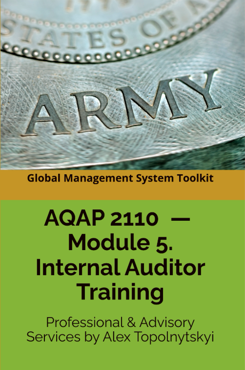 AQAP 2110: Module 5. Internal Auditor Training AQAP 2110: Module 5. Internal Auditor Training