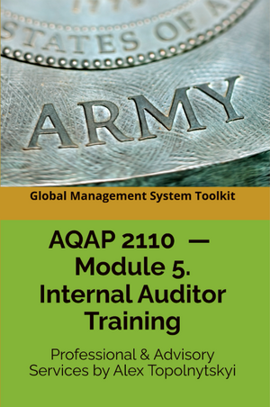 AQAP 2110: Module 5. Internal Auditor Training