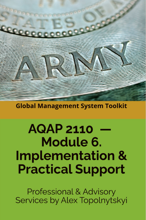 AQAP 2110: Module 6. Implementation & Practical Support